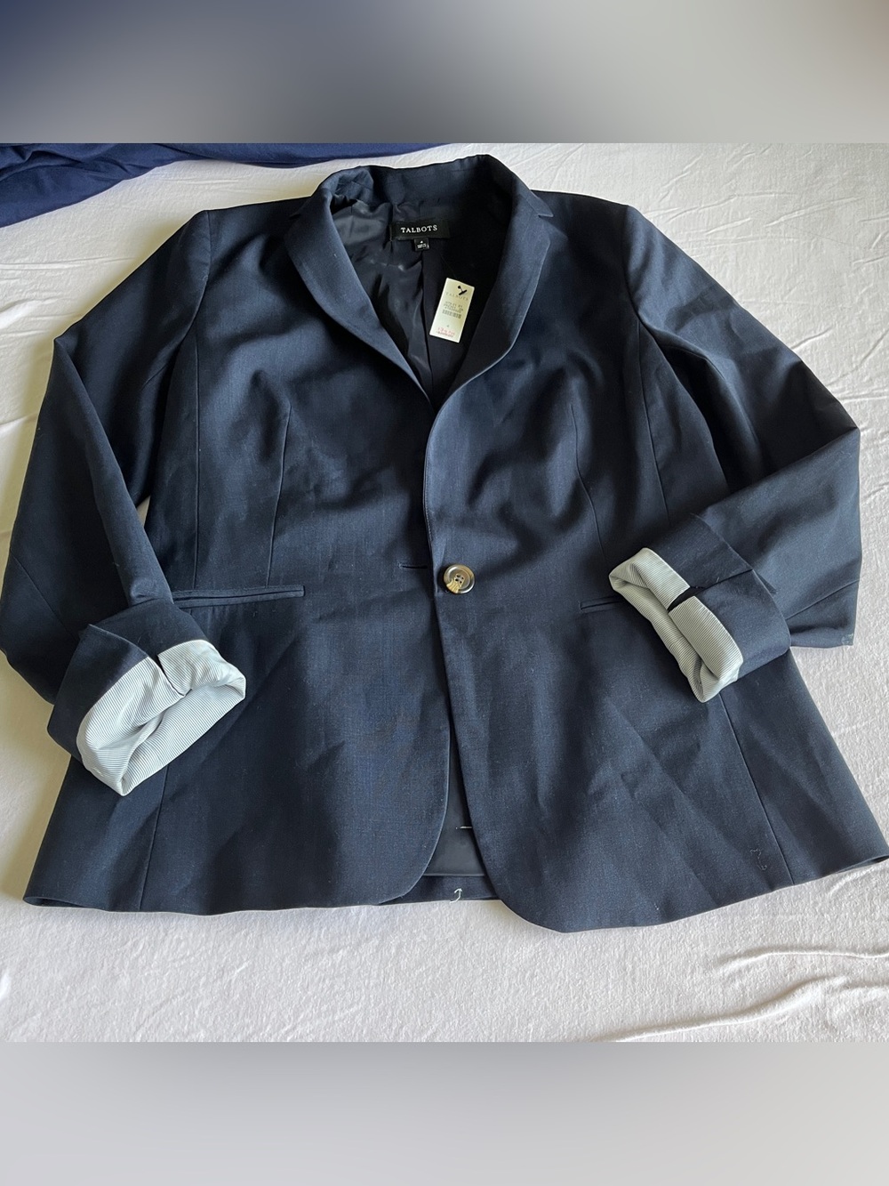 Loft navy blue blazer